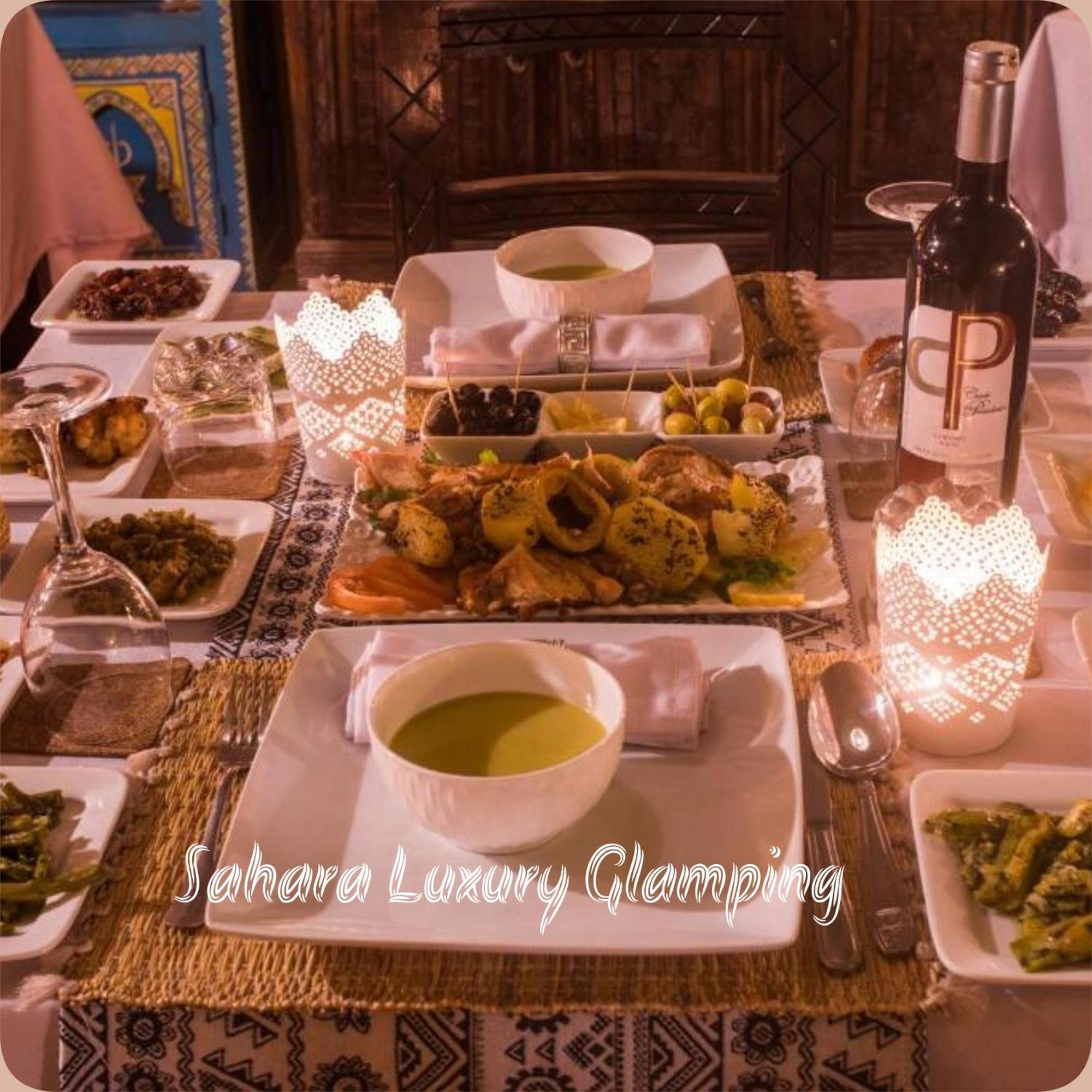 Sahara Luxury Glamping Hotel Merzouga Eksteriør billede