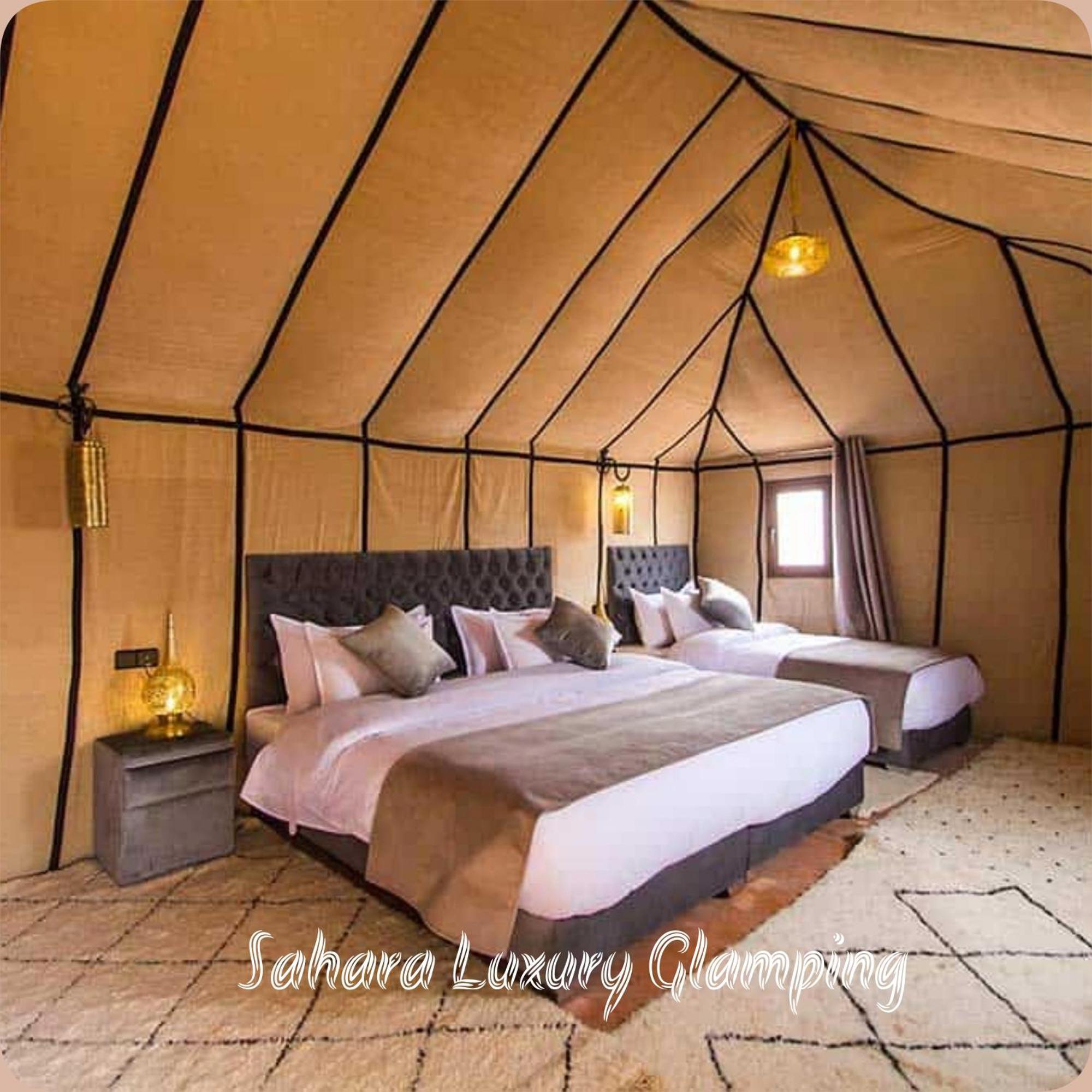 Sahara Luxury Glamping Hotel Merzouga Eksteriør billede