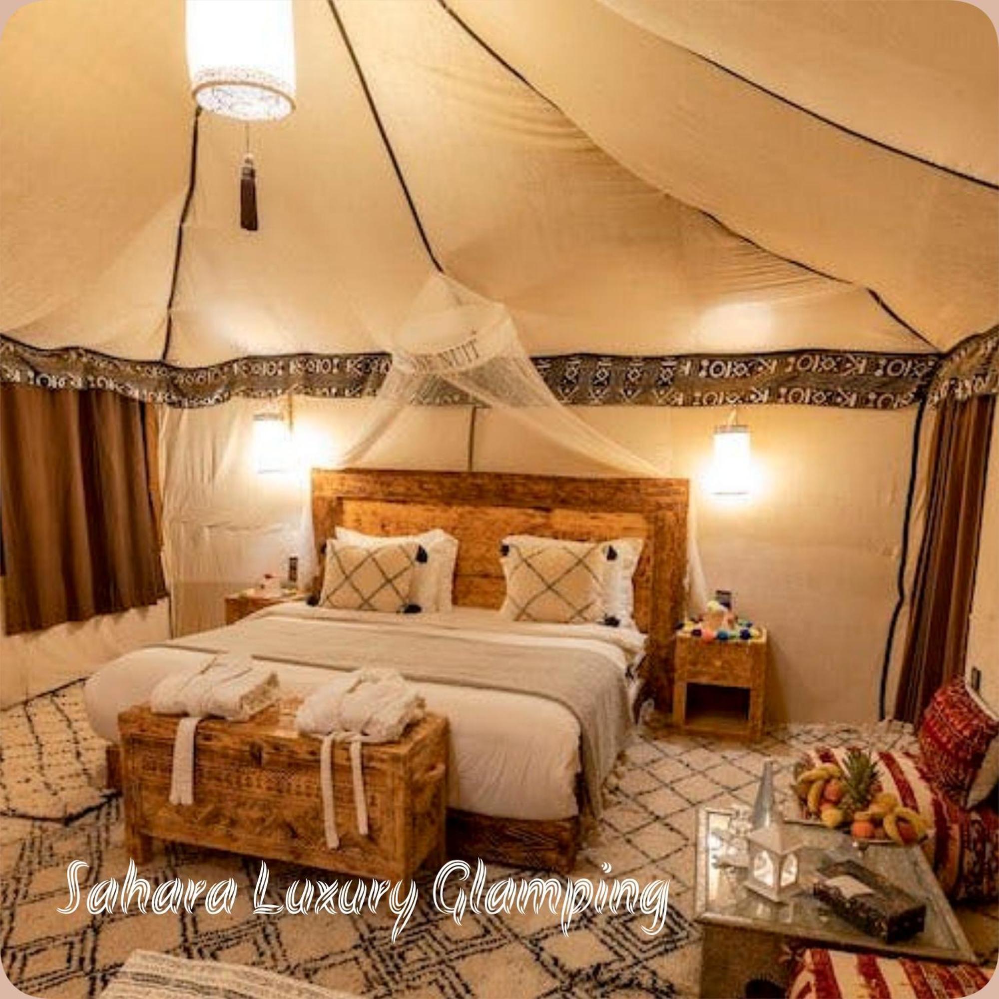 Sahara Luxury Glamping Hotel Merzouga Eksteriør billede
