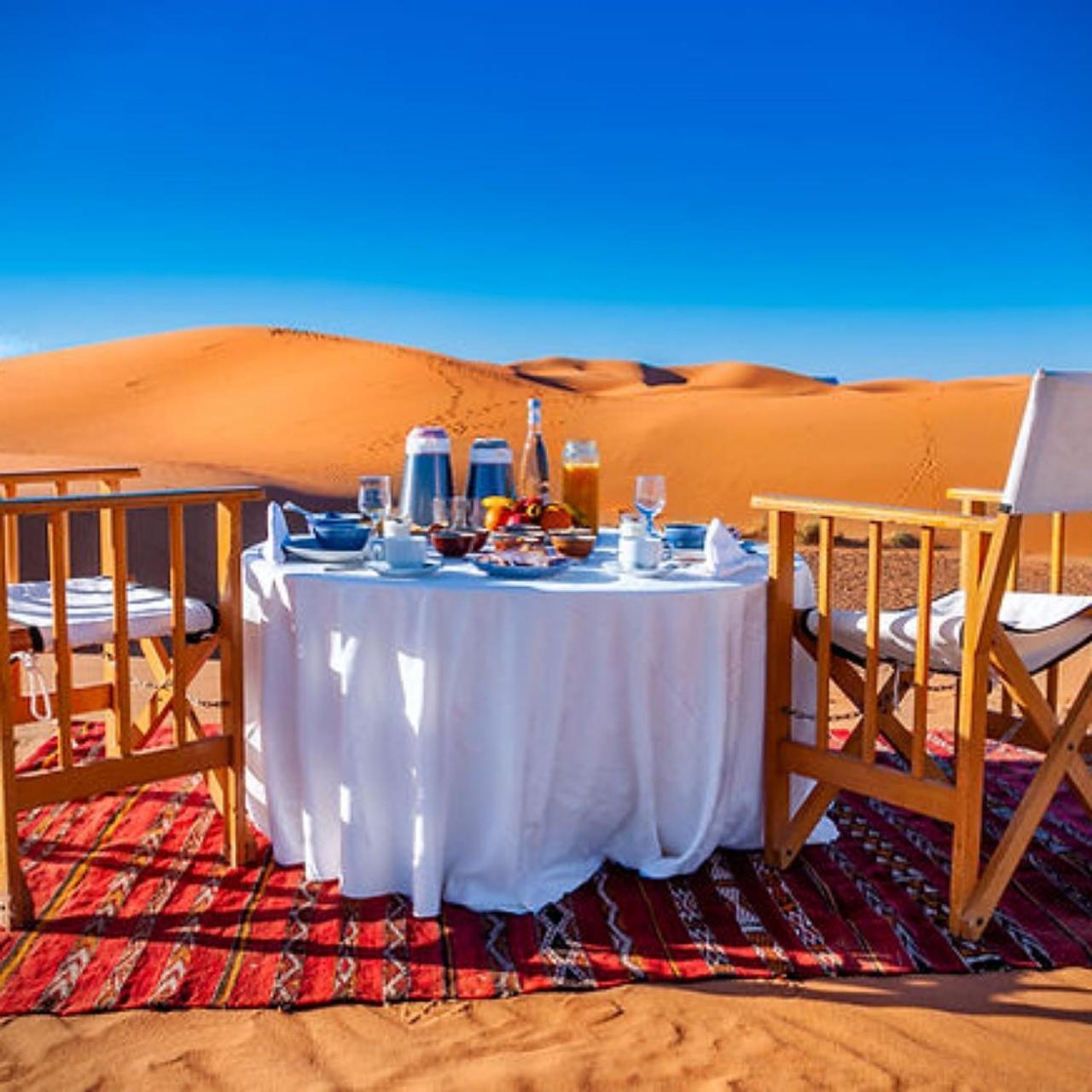 Sahara Luxury Glamping Hotel Merzouga Eksteriør billede